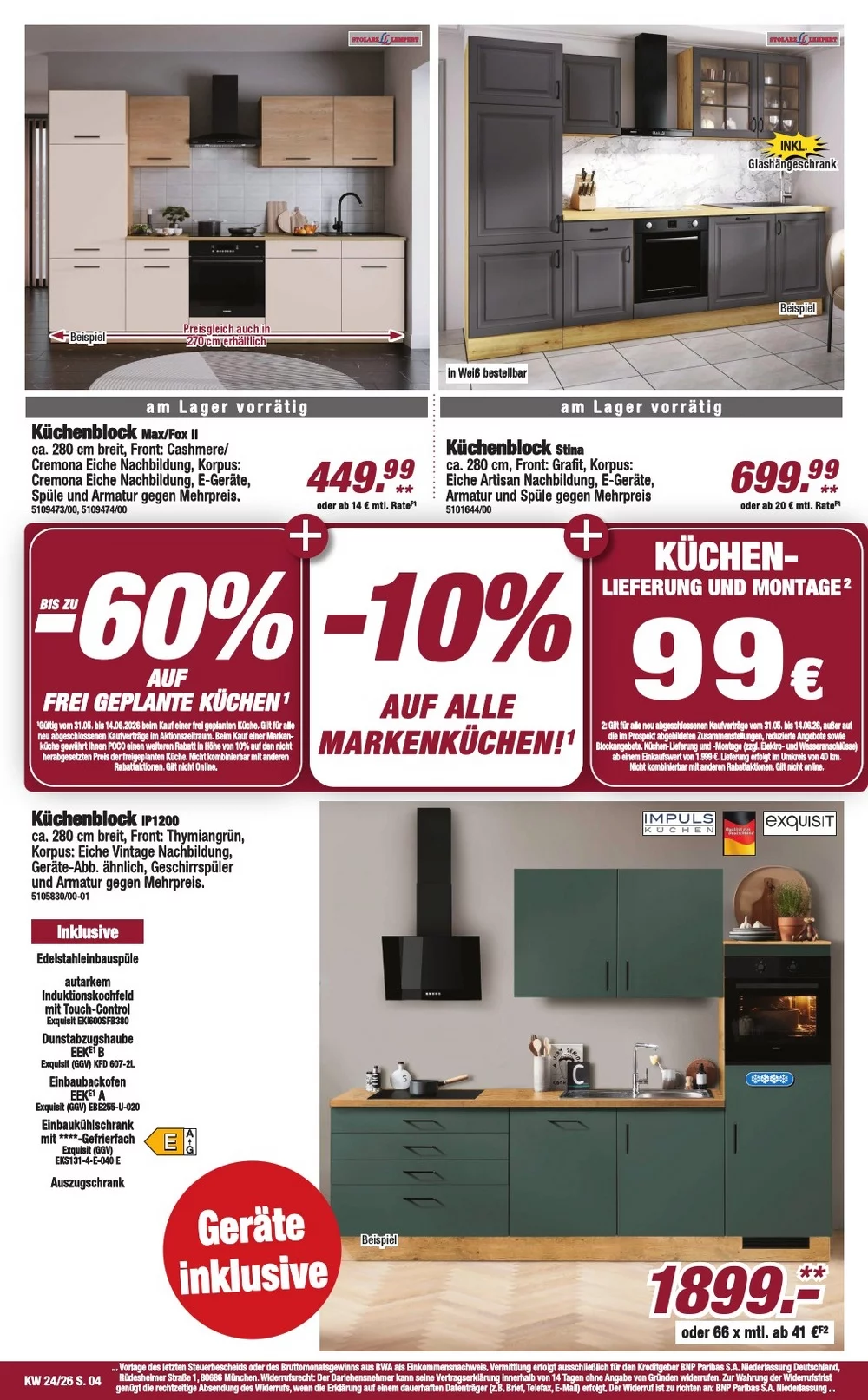 POCO Prospekt Aktuell ab 08.05.2026 | Nächste Woche Online Blättern 4 poco prospekt juni 7 14 4