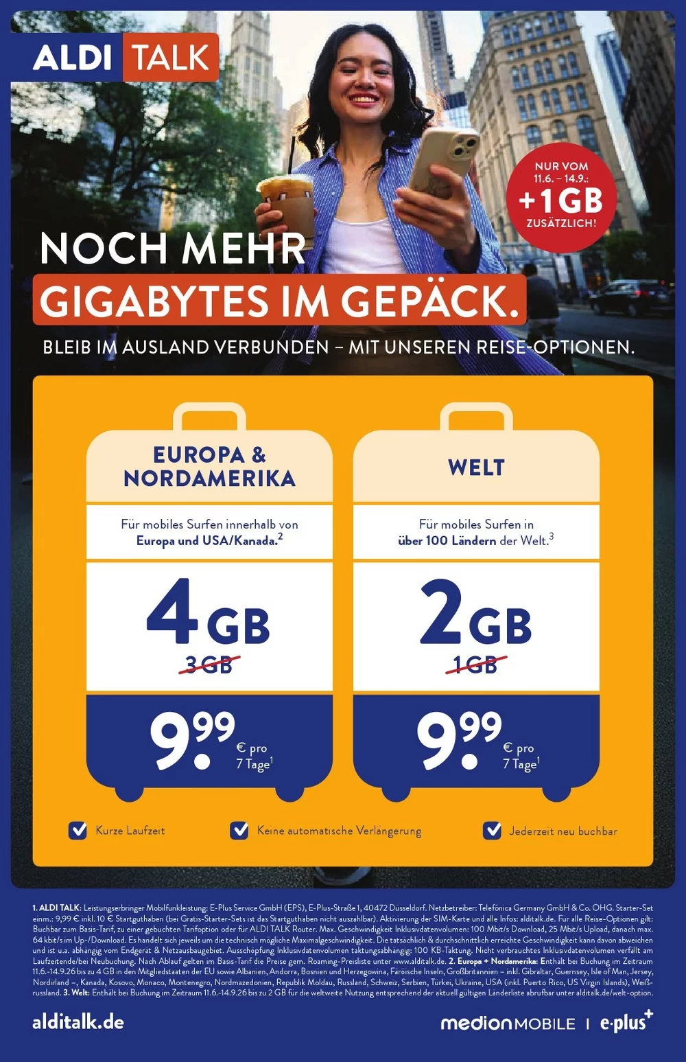 Aldi Nord Reisen Prospekt Aktuell Juli | Nächste Woche Online Blättern 4 aldi nord prospekt juli reisen 4