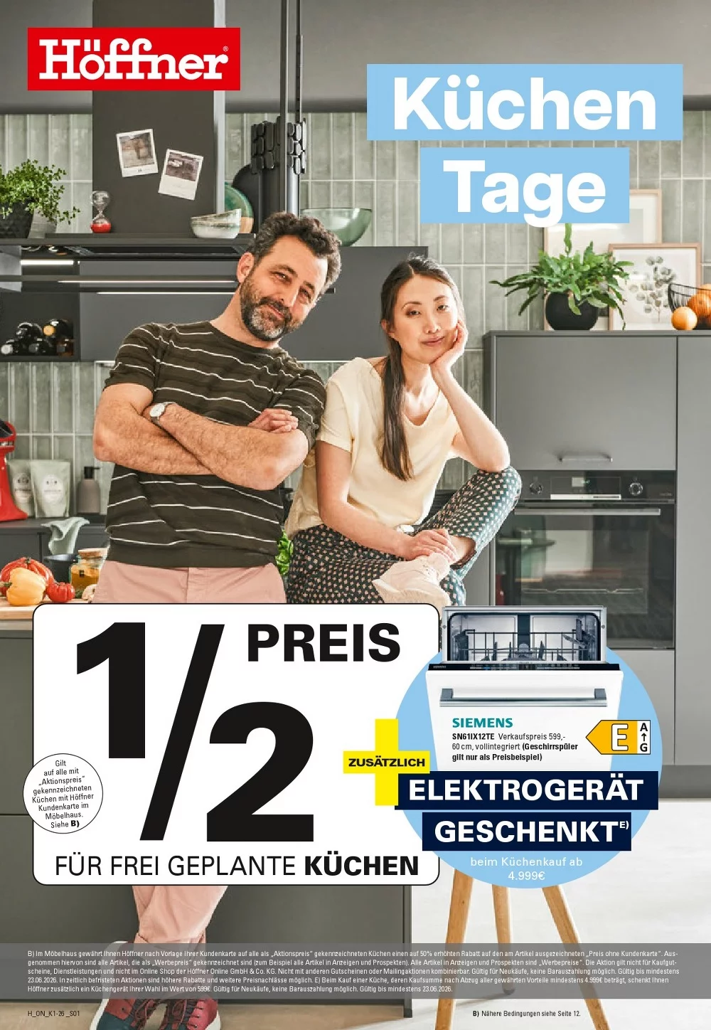 Höffner Prospekt Aktuell ab 27.07.2026 | Nächste Woche Online Blättern 1 höffner prospekt kw-25
