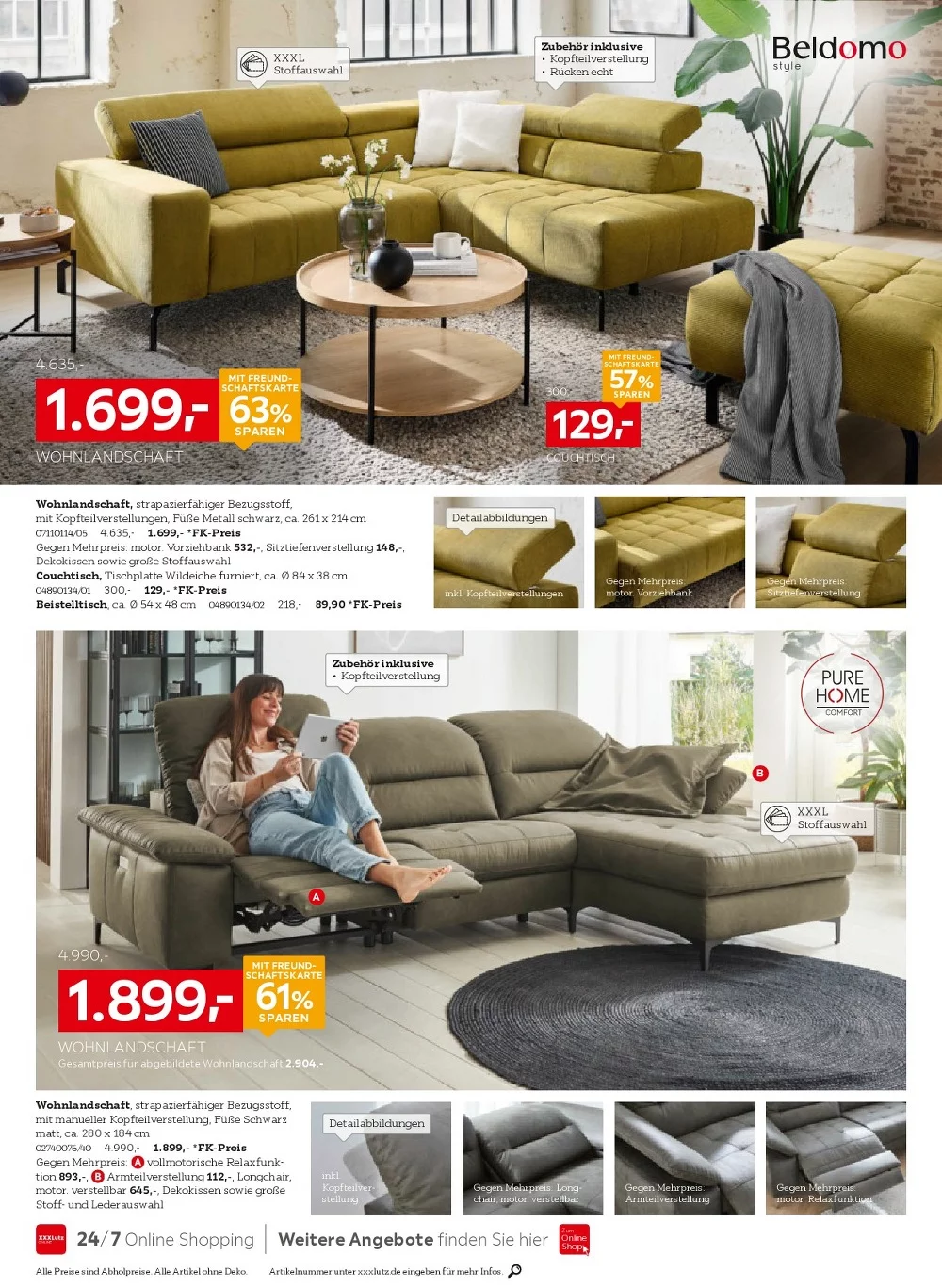 XXXLutz Prospekt ab 27.07.2026 | Nächste Woche Online Blättern 4 xxxlutz prospekt kw 29 30 4
