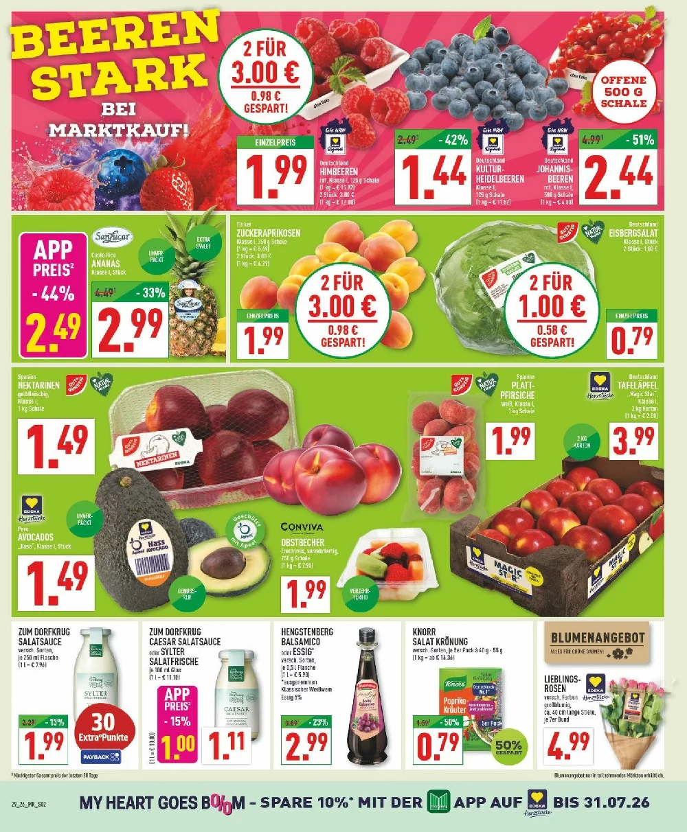 Marktkauf Prospekt Aktuell ab 27.07.2026 | Nächste Woche Online Blättern 2 Marktkauf prospekt juli 13 18 2