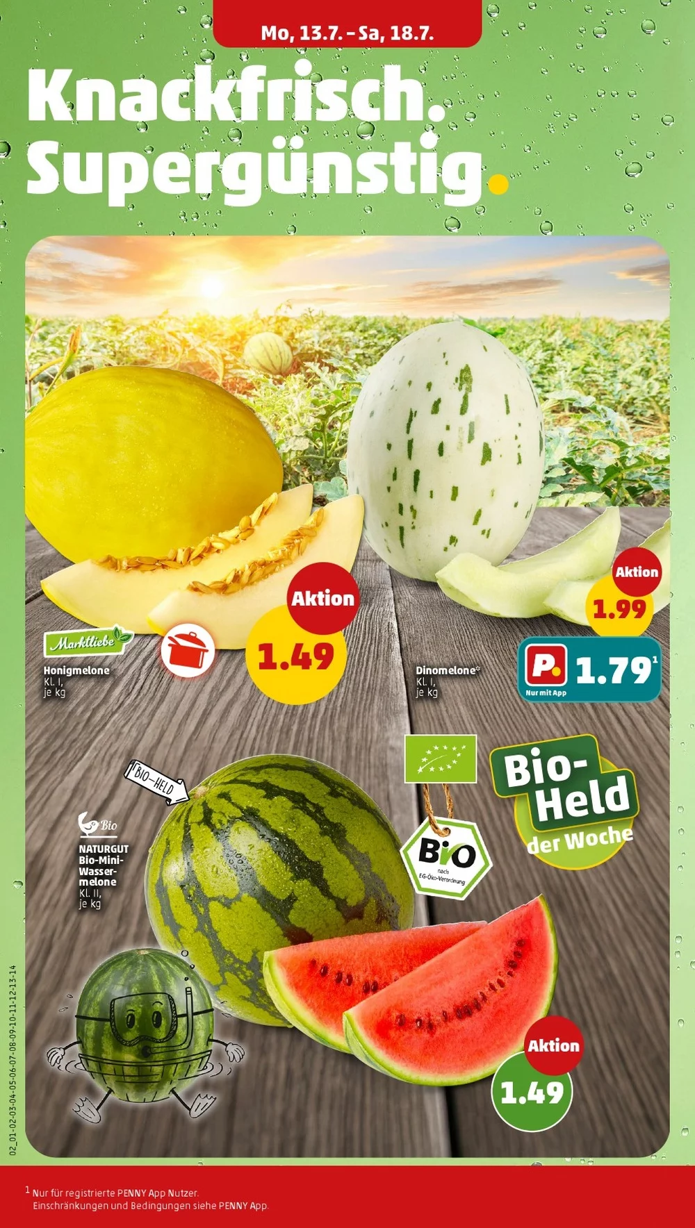 Penny Prospekt Neu Aktuell ab 27.07.2026 | Nächste Woche Online Blättern 2 PENNY prospekt juli 13 18 2