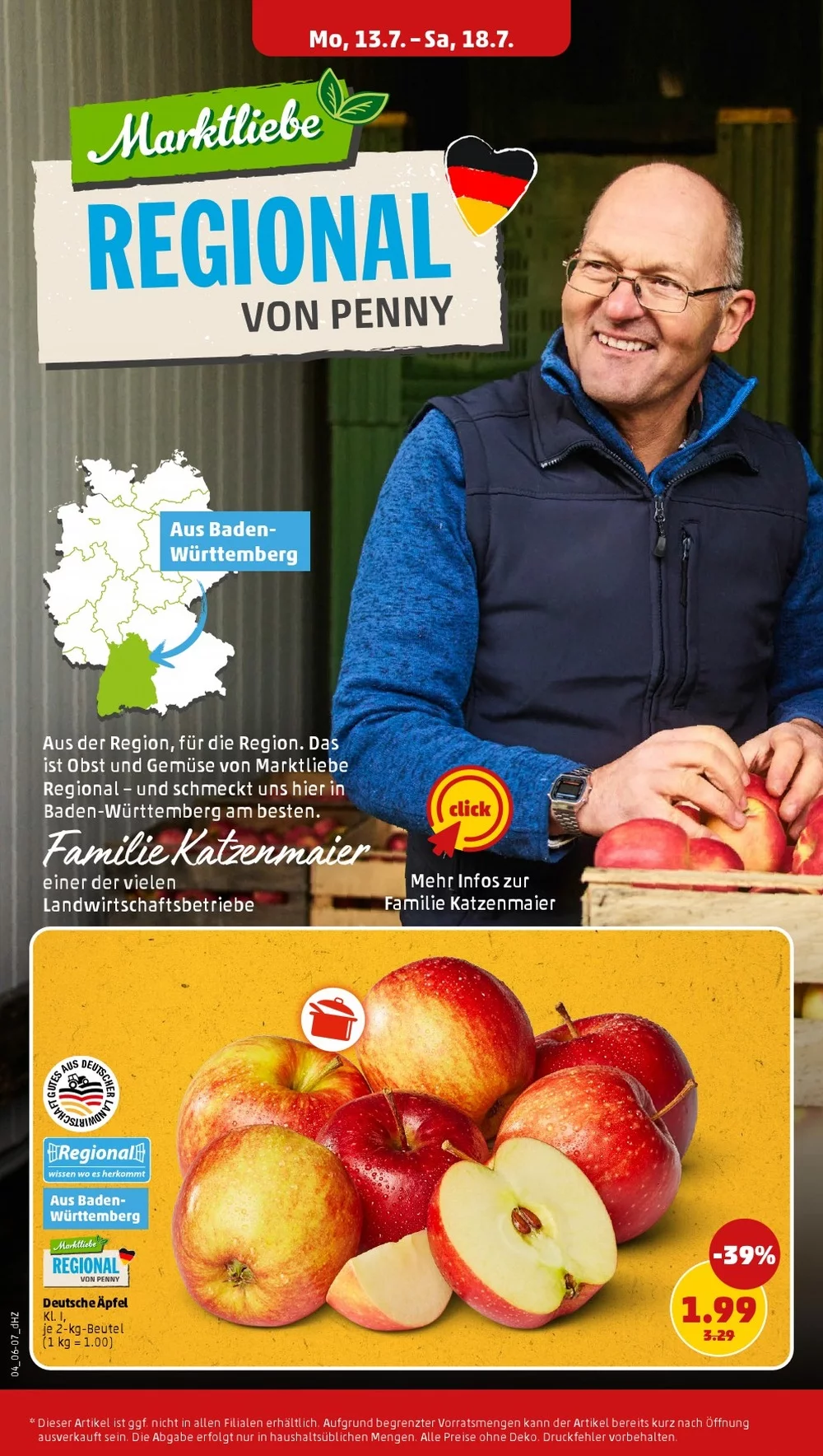Penny Prospekt Neu Aktuell ab 27.07.2026 | Nächste Woche Online Blättern 4 PENNY prospekt juli 13 18 4
