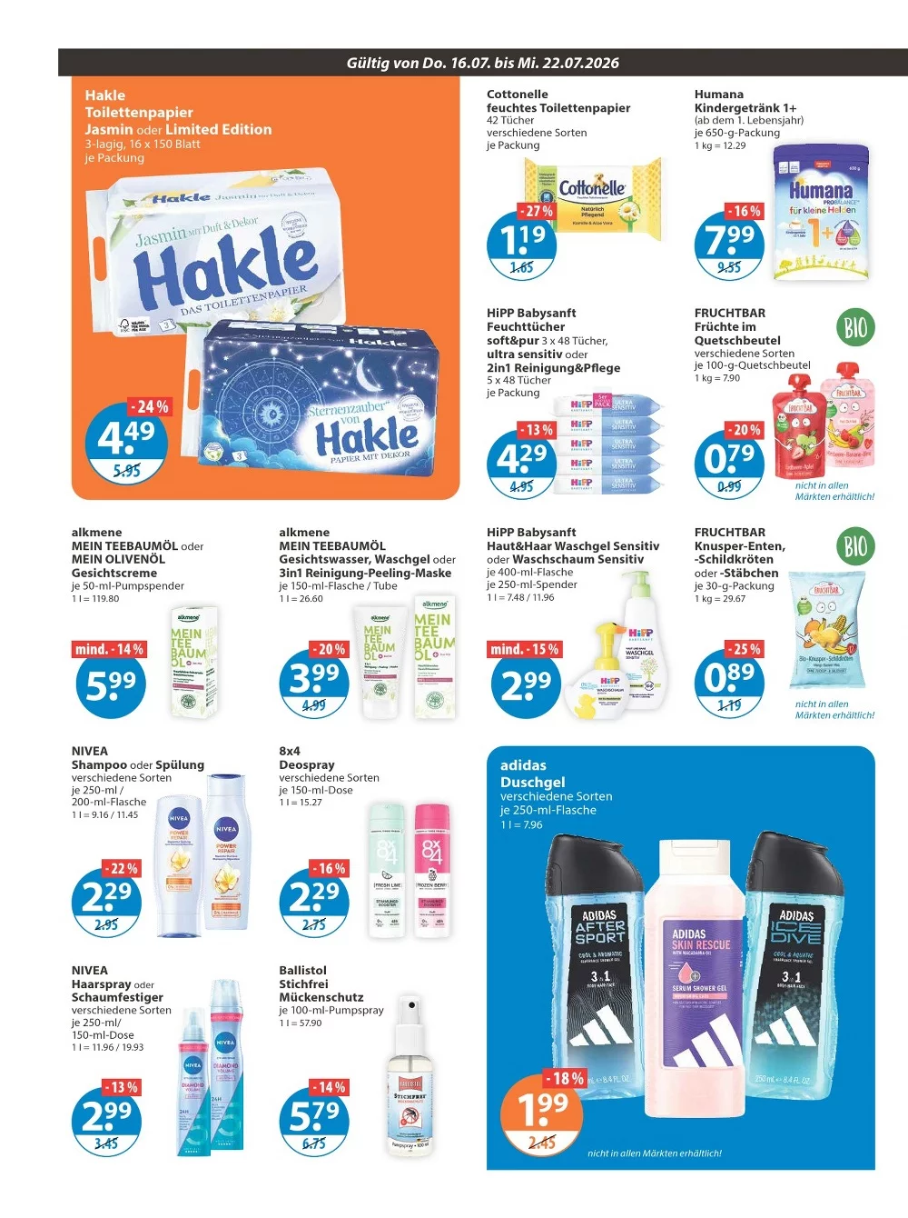 V-Markt Prospekt Aktuell ab 30.07.2026 | Nächste Woche Online Blättern 10 V Markt prospekt juli 16 22 10