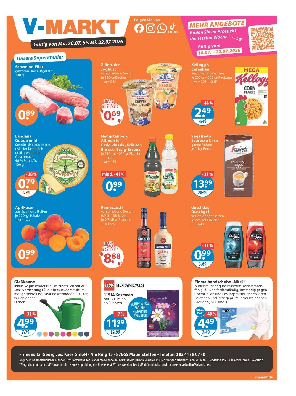 V-Markt Prospekt Aktuell ab 30.07.2026 | Nächste Woche Online Blättern 19 V Markt prospekt juli 16 22 19