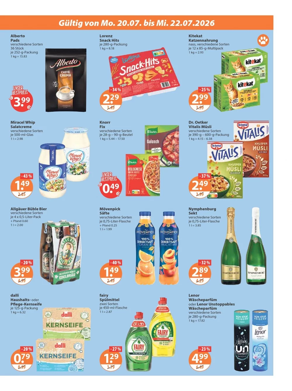 V-Markt Prospekt Aktuell ab 30.07.2026 | Nächste Woche Online Blättern 21 V Markt prospekt juli 16 22 21