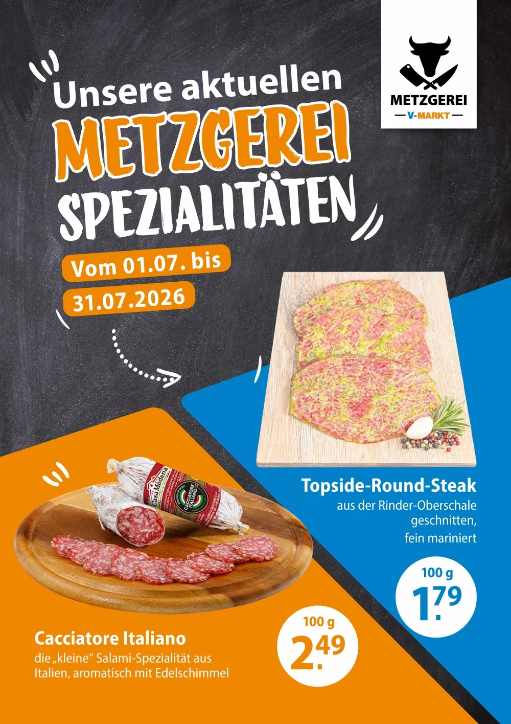 V-Markt Prospekt Aktuell ab 30.07.2026 | Nächste Woche Online Blättern 23 V Markt prospekt juli 16 22 23