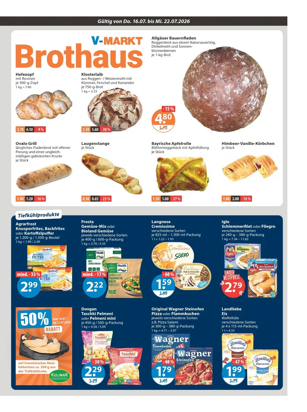 V-Markt Prospekt Aktuell ab 30.07.2026 | Nächste Woche Online Blättern 5 V Markt prospekt juli 16 22 5