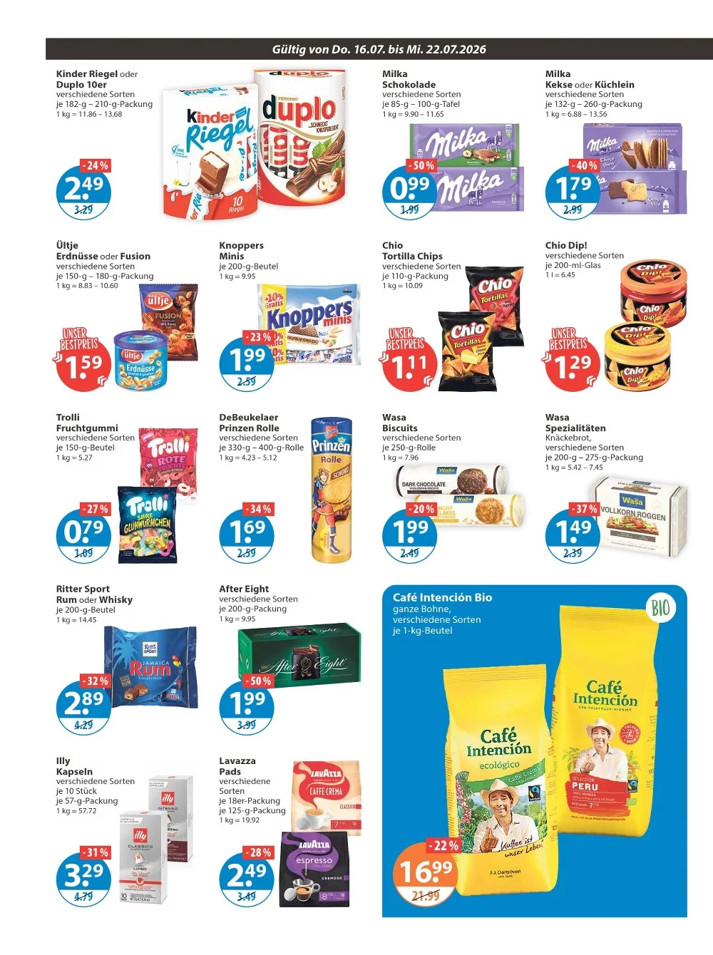 V-Markt Prospekt Aktuell ab 30.07.2026 | Nächste Woche Online Blättern 8 V Markt prospekt juli 16 22 8