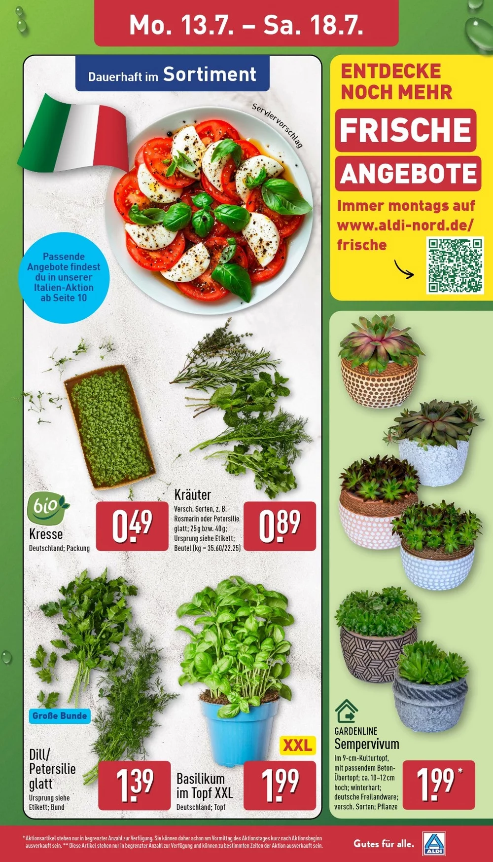 Aldi Nord Prospekt Aktuell ab 03.08.2026 | Nächste Woche Online Blättern 3 aldi nord prospekt juli 13 18 3