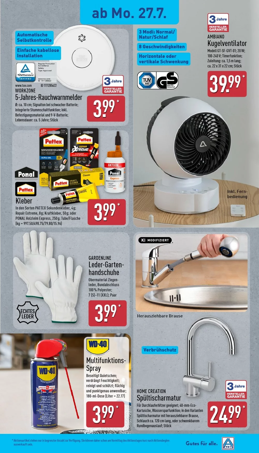 aldi nord prospekt juli 27 august 1 19