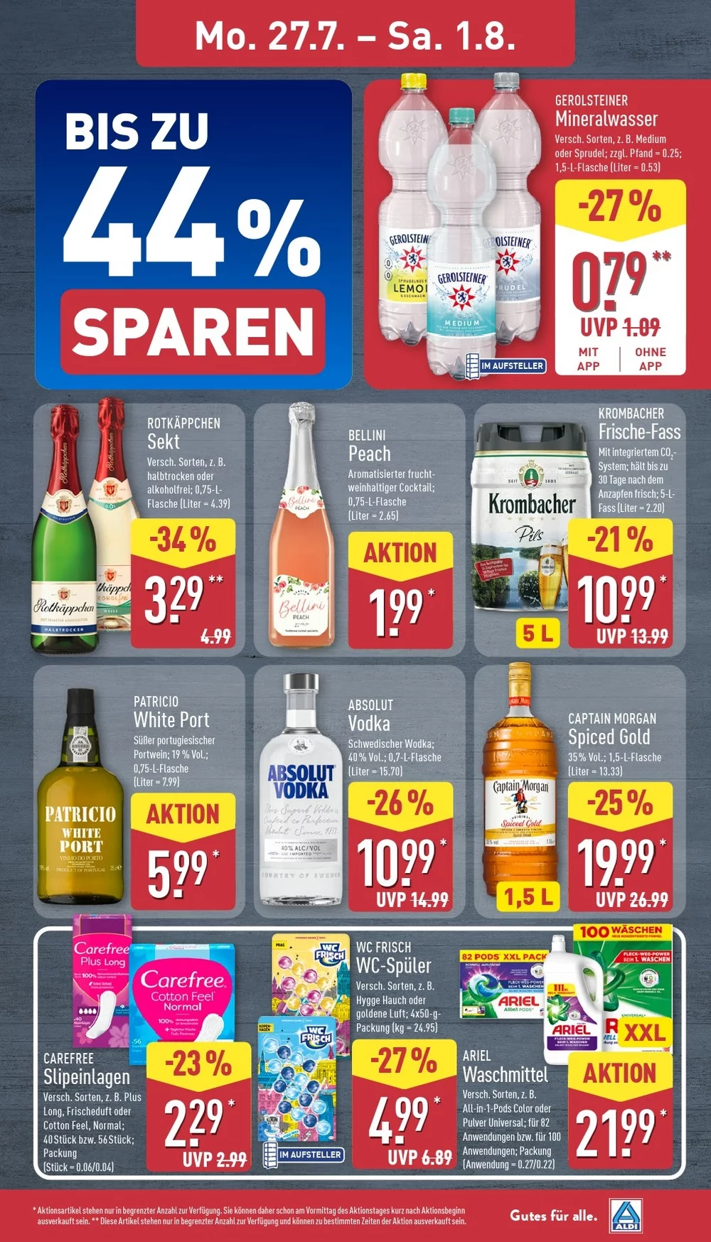 aldi nord prospekt juli 27 august 1 9