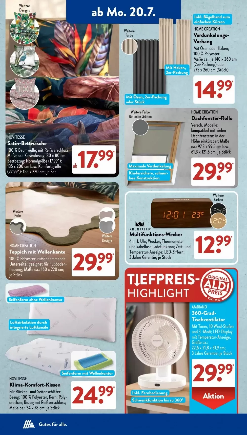 Aldi Süd Prospekt Aktuell ab 20.07.2026 | Nächste Woche Online Blättern 3 aldi prospekt juli 20 26 3