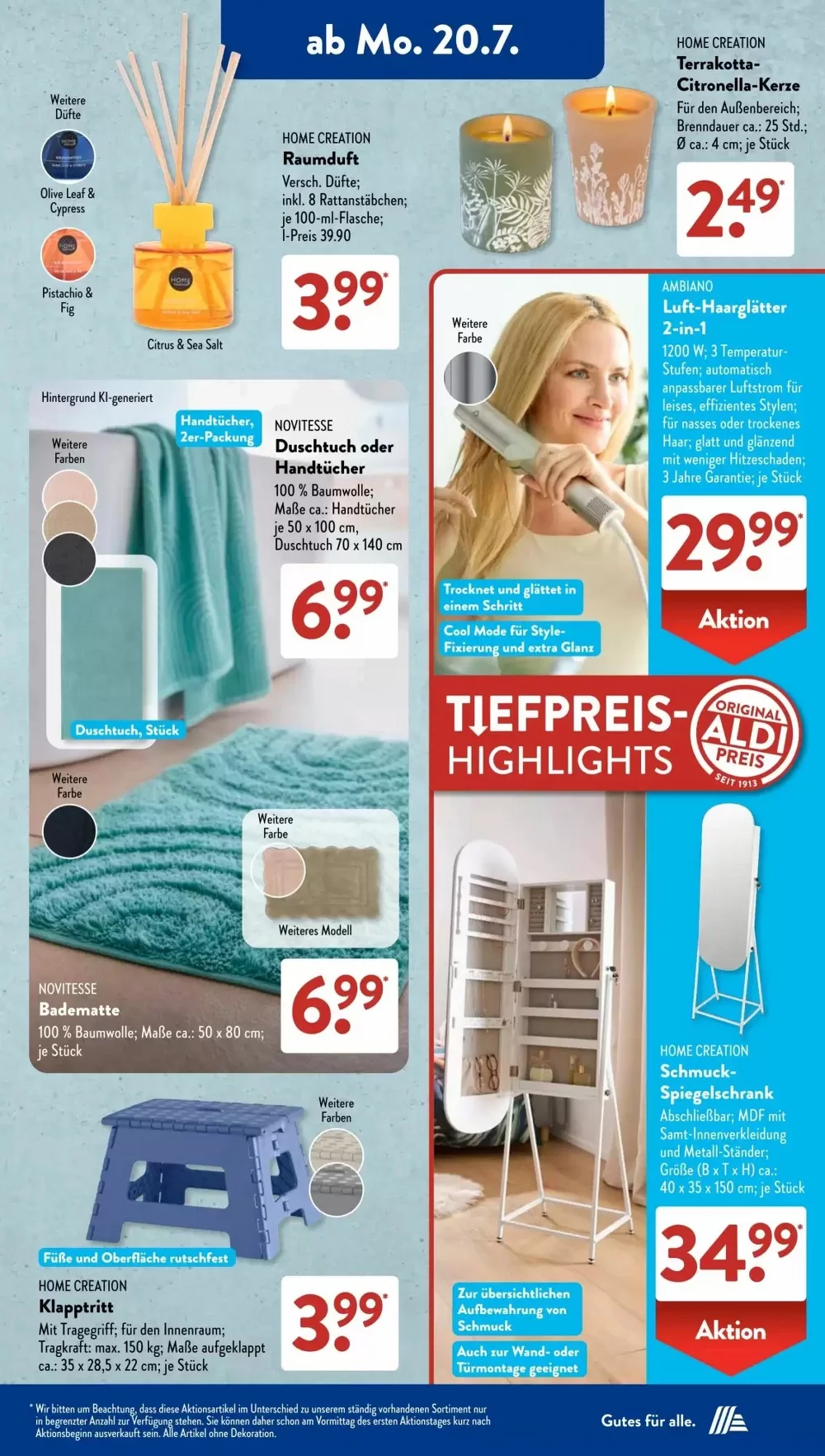 Aldi Süd Prospekt Aktuell ab 20.07.2026 | Nächste Woche Online Blättern 4 aldi prospekt juli 20 26 4