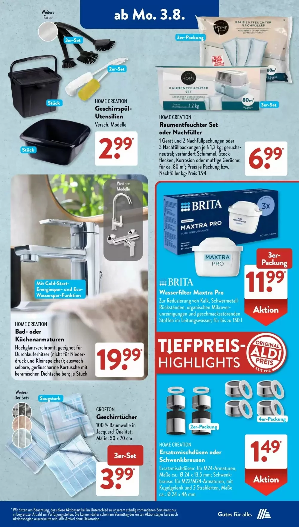 Aldi Süd Prospekt Aktuell ab 03.08.2026 | Nächste Woche Online Blättern 3 aldi sud prospekt august 3 8 3