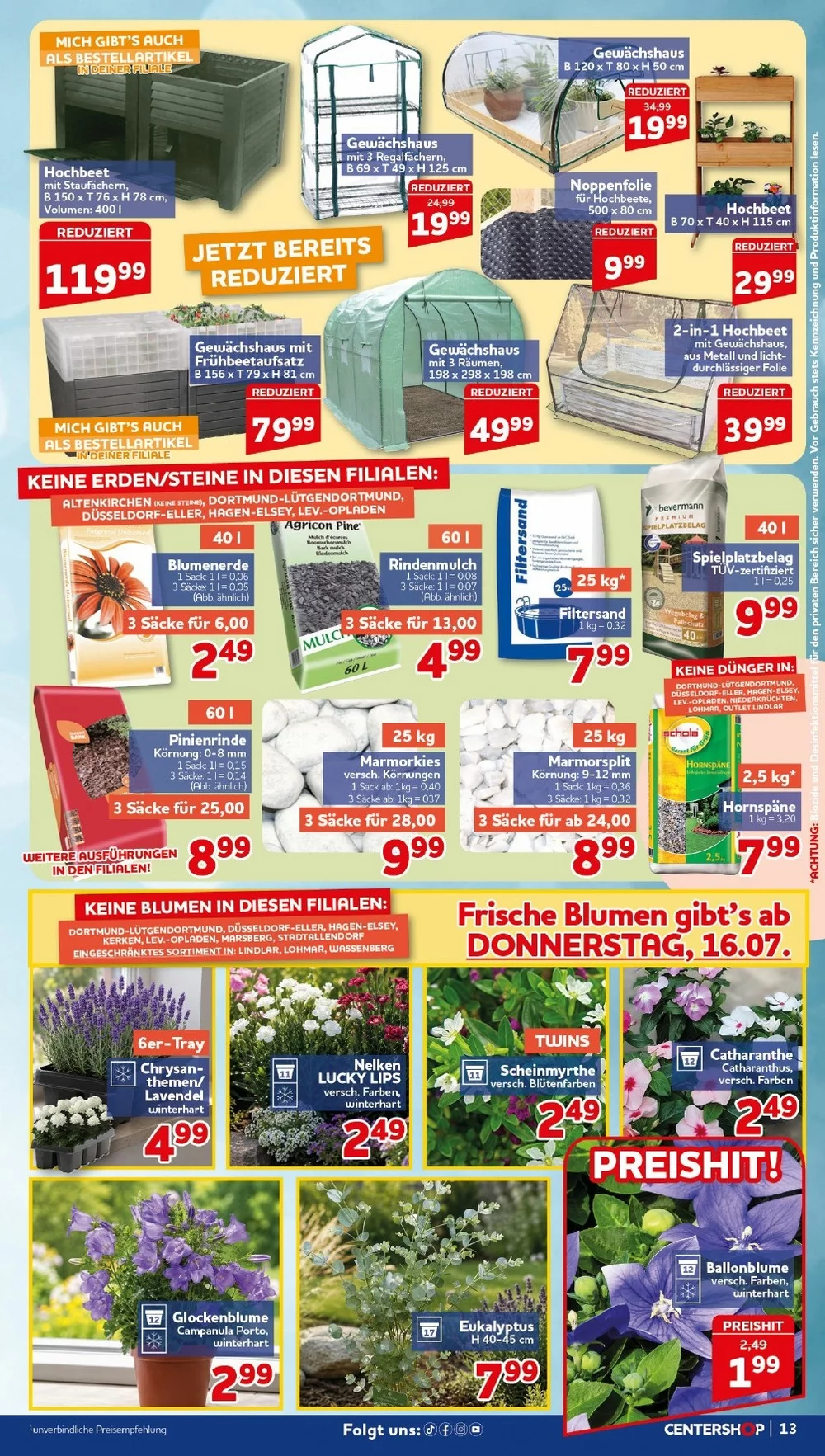 center shop prospekt juli 13 18 13