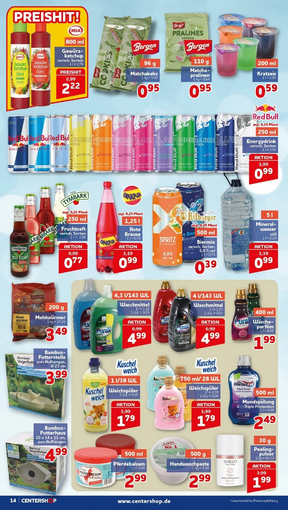 center shop prospekt juli 13 18 14