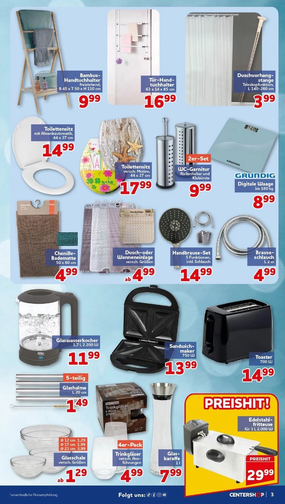 Centershop Prospekt Aktuell ab 27.07.2026 | Nächste Woche Online Blättern 3 center shop prospekt juli 13 18 3