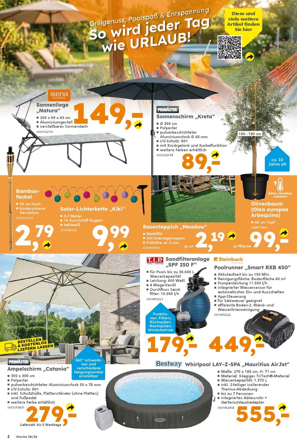 Globus Baumarkt Prospekt Aktuell ab 20.07.2026 | Nächste Woche Online Blättern 2 globus baumarkt prospekt kw 28 2