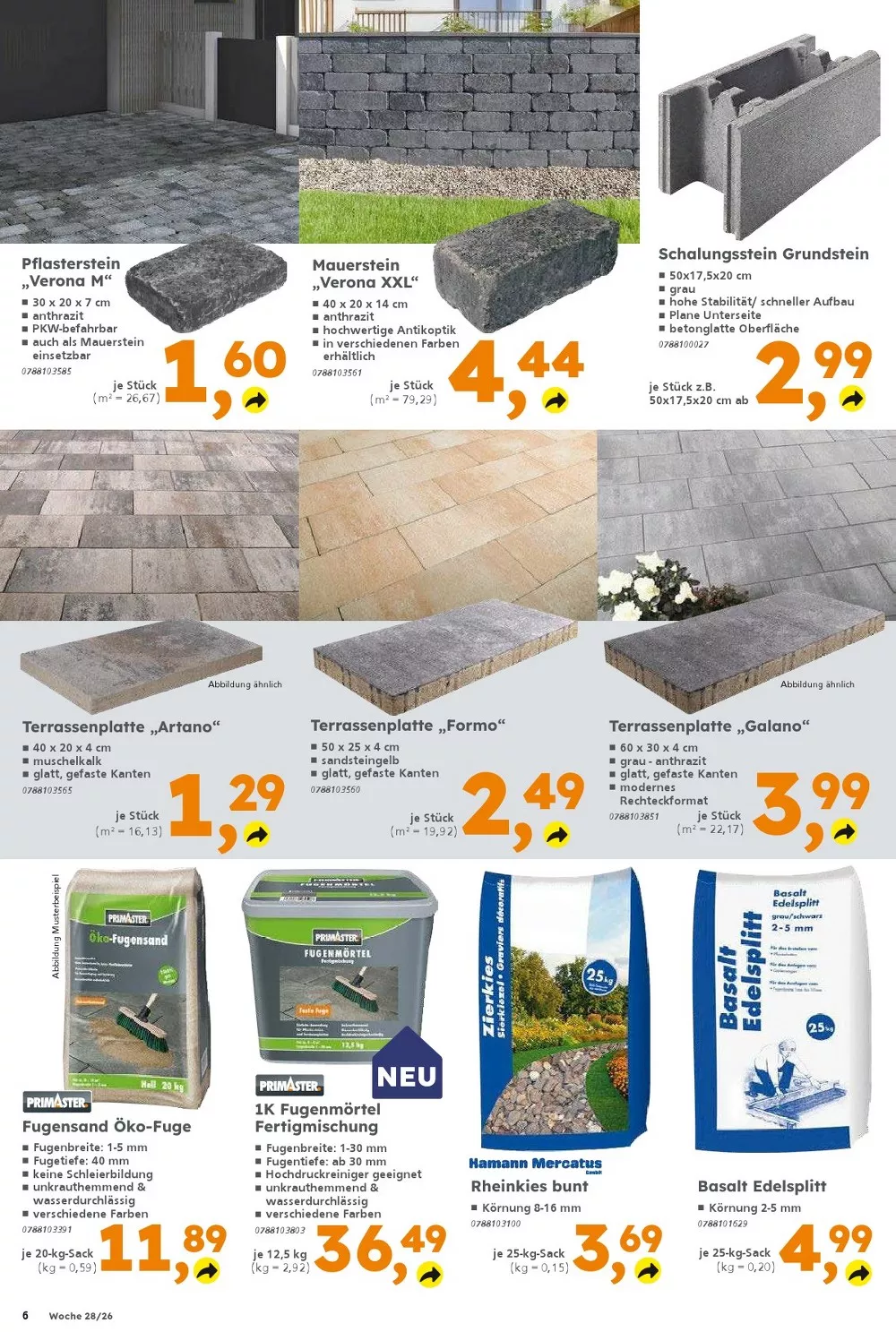 globus baumarkt prospekt kw 28 6