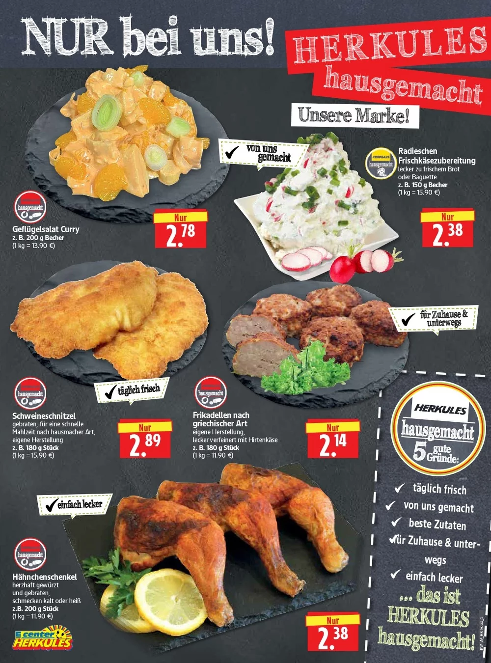 Herkules E Center Prospekt Aktuell ab 27.07.2026 | Nächste Woche Online Blättern 4 herkules e center prospekt juli 13 18 4