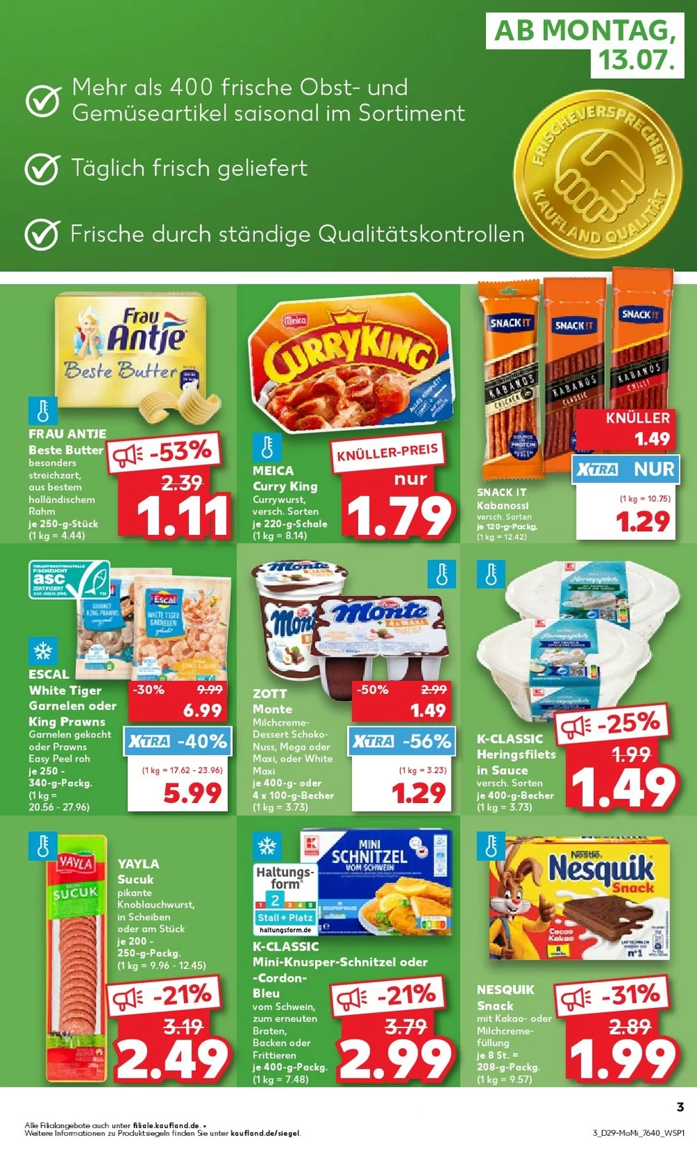 kaufland prospekt juli 13 18 3