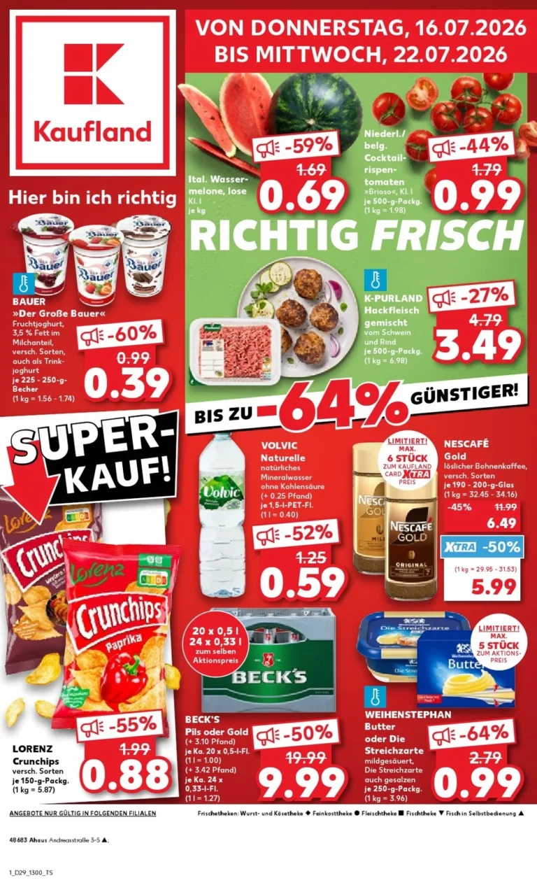 kaufland prospekt kw-29