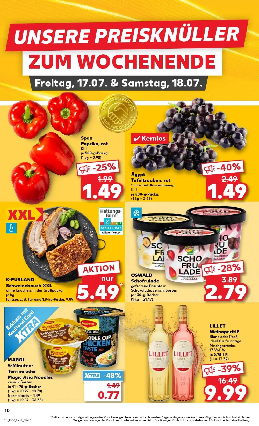 kaufland prospekt juli 16 22 10