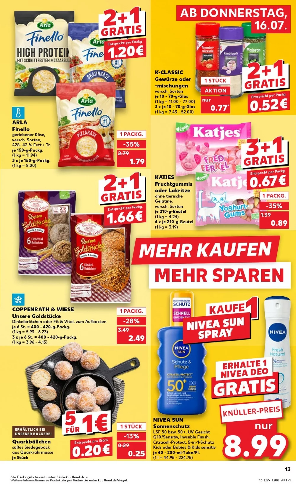 kaufland prospekt juli 16 22 13