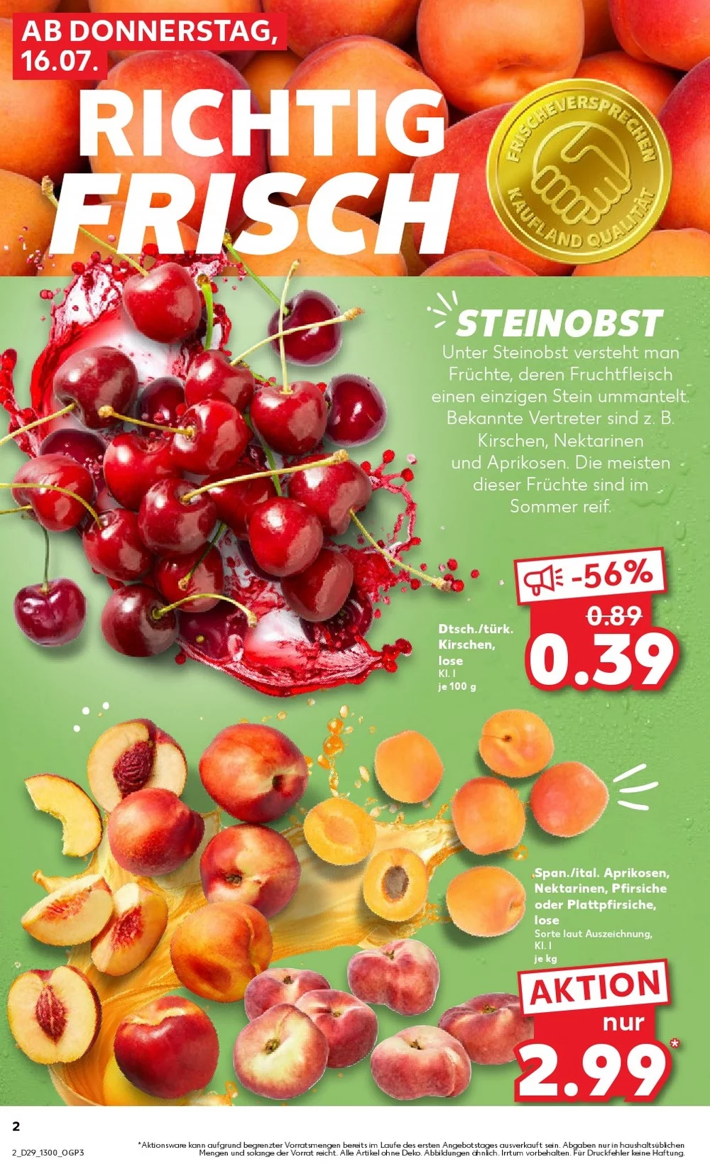 Kaufland Prospekt Aktuell ab 30.07.2026 | Nächste Woche Online Blättern 2 kaufland prospekt juli 16 22 2