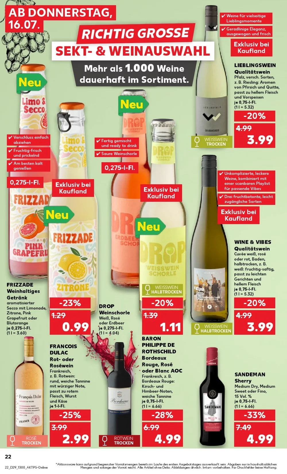 kaufland prospekt juli 16 22 22
