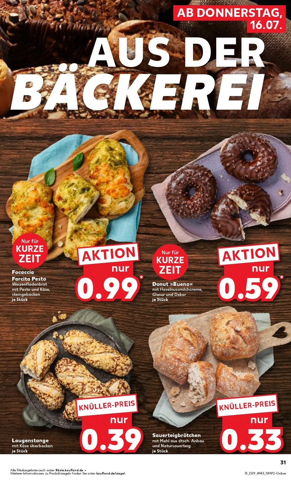 kaufland prospekt juli 16 22 31