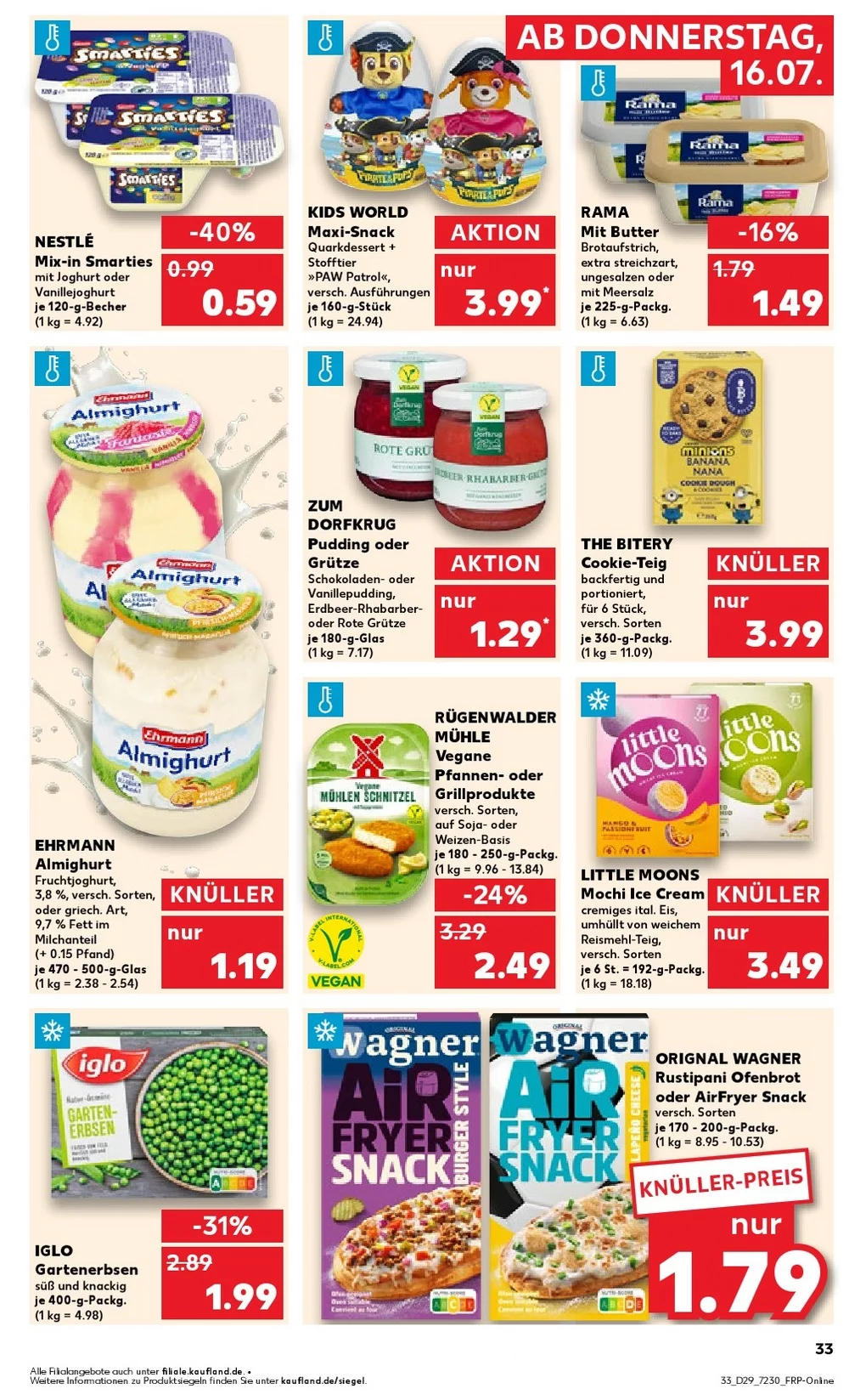 kaufland prospekt juli 16 22 33