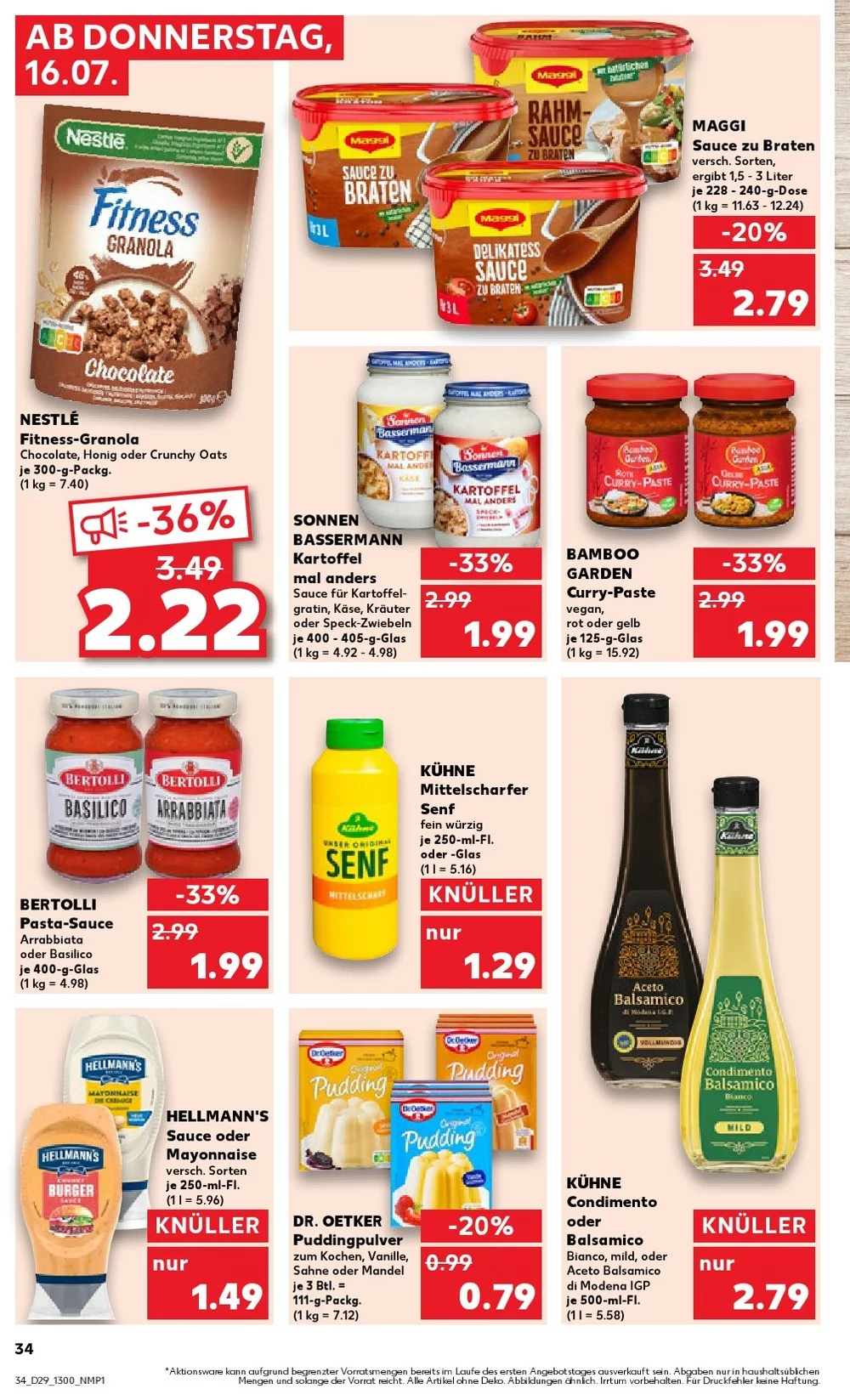 kaufland prospekt juli 16 22 34