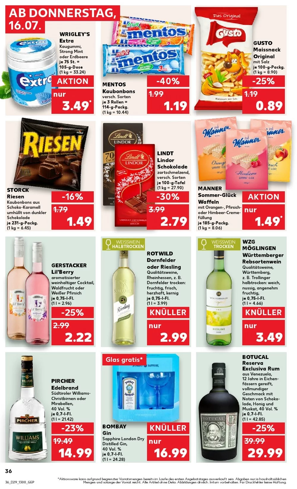 kaufland prospekt juli 16 22 36