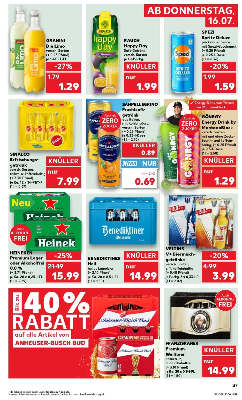 kaufland prospekt juli 16 22 37