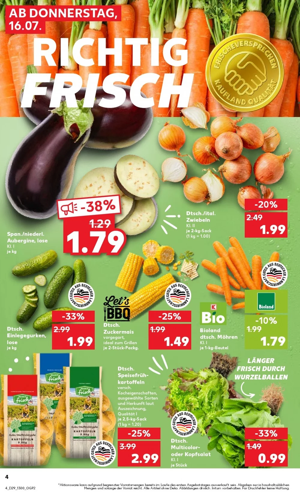 Kaufland Prospekt Aktuell ab 30.07.2026 | Nächste Woche Online Blättern 4 kaufland prospekt juli 16 22 4