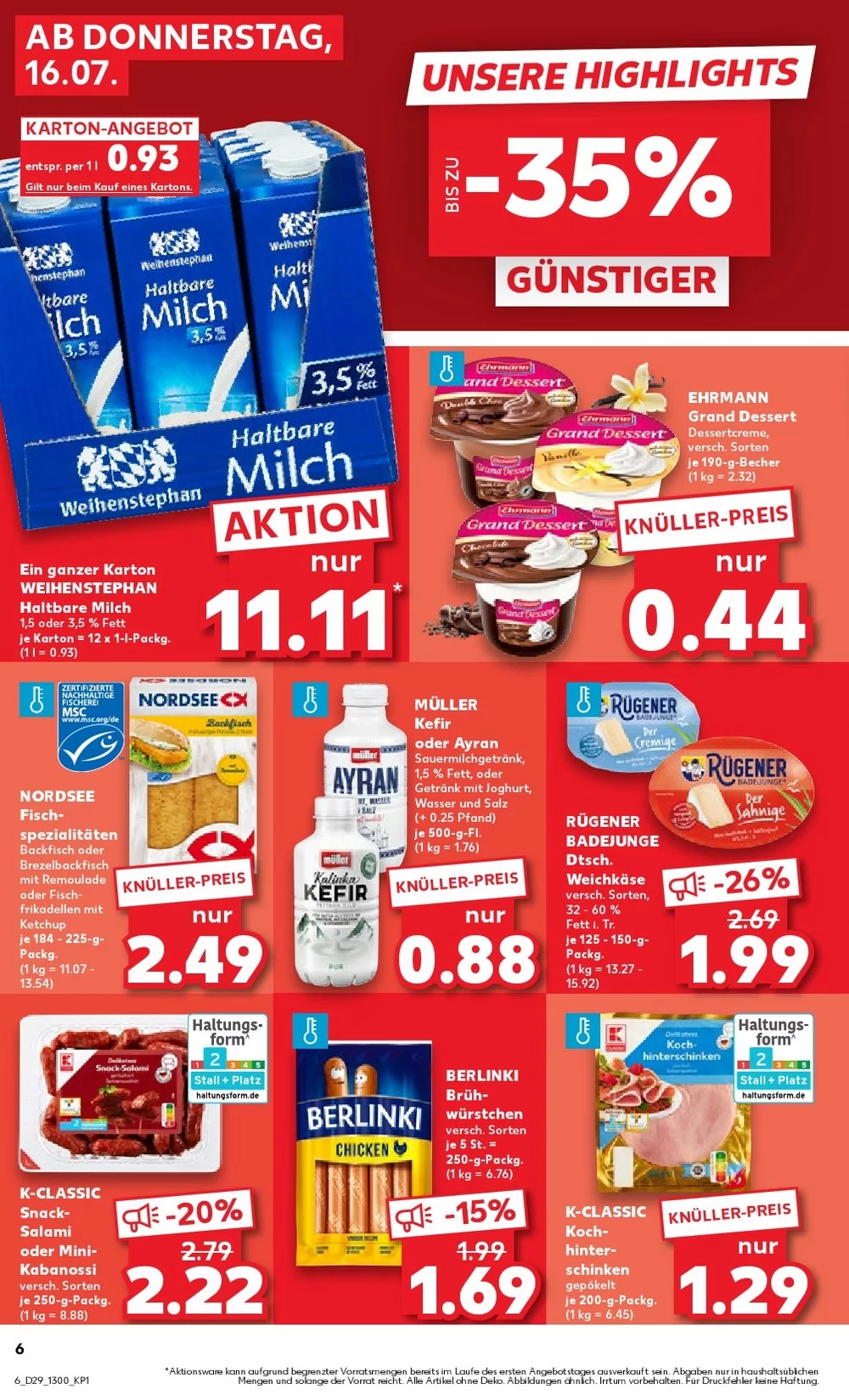 kaufland prospekt juli 16 22 6