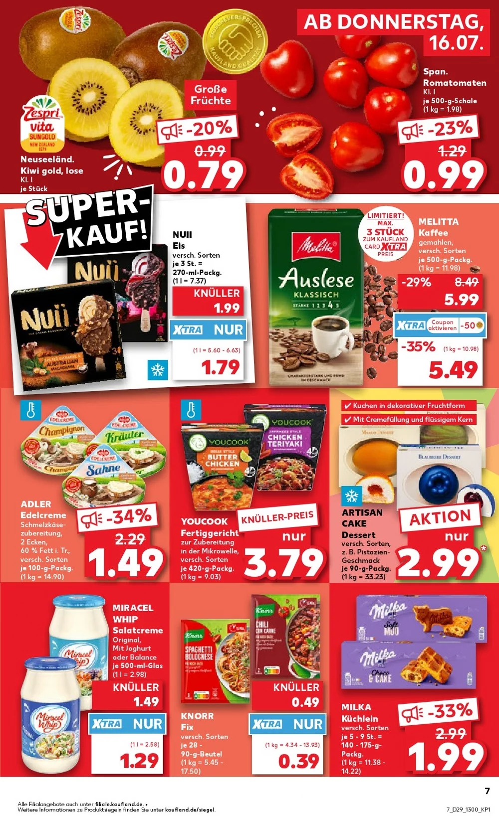 kaufland prospekt juli 16 22 7