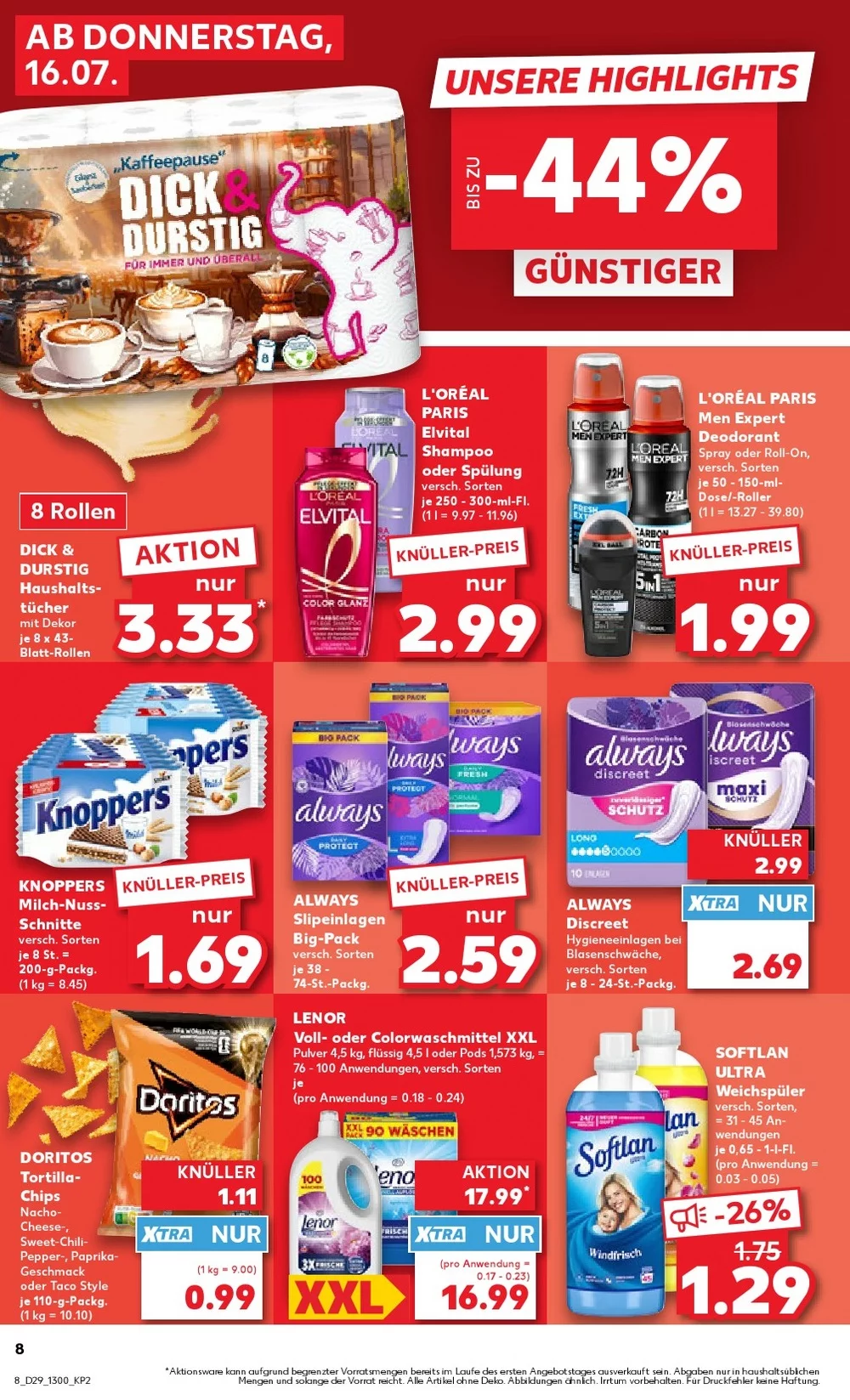 kaufland prospekt juli 16 22 8