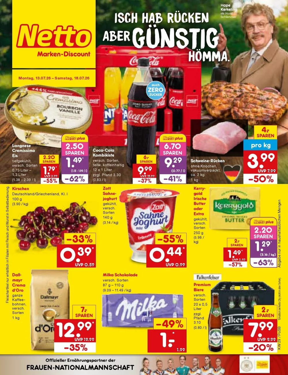 Netto Marken-Discount Prospekt 27.07.2026 | Nächste Woche Online Blättern 1 netto marken prospekt kw-29