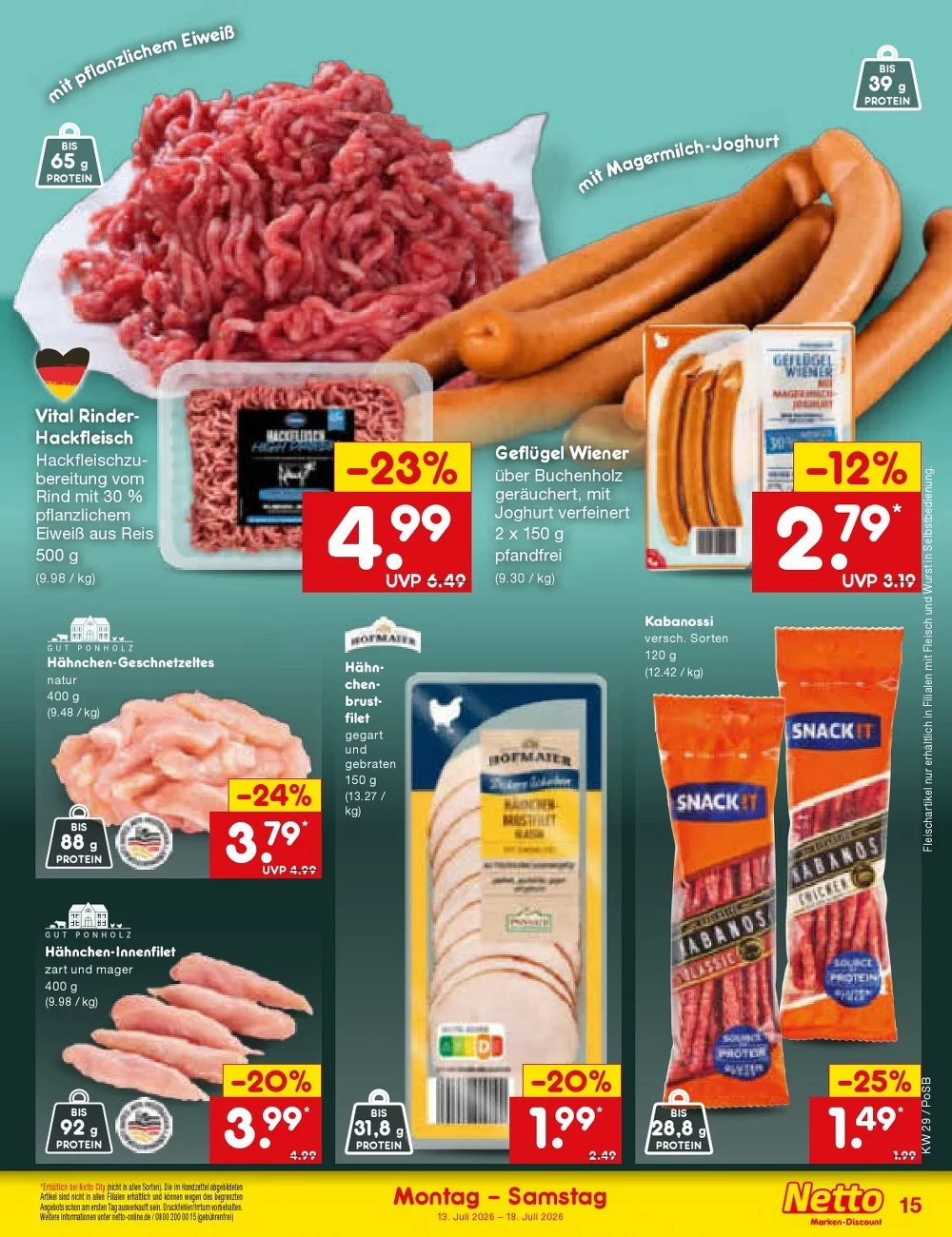 netto marken prospekt juli 13 18 19