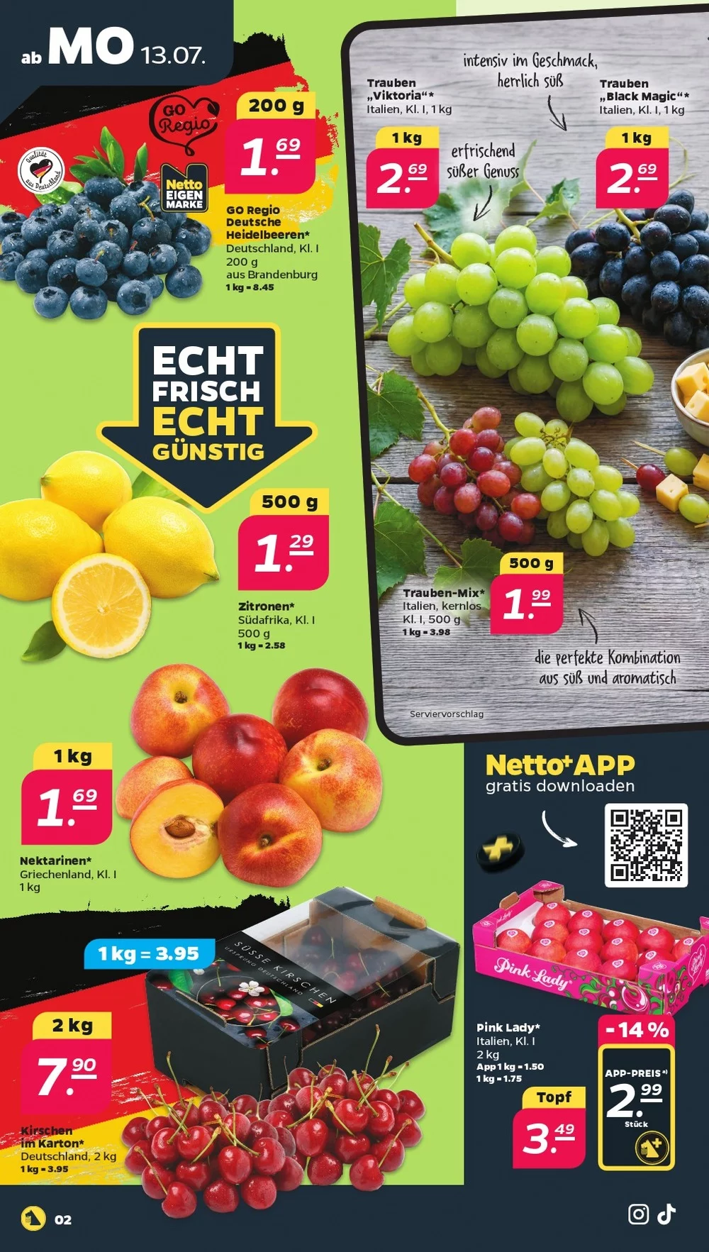 Netto Prospekt Aktuell ab 27.07.2026 | Nächste Woche Online Blättern 2 netto prospekt juli 13 18 2
