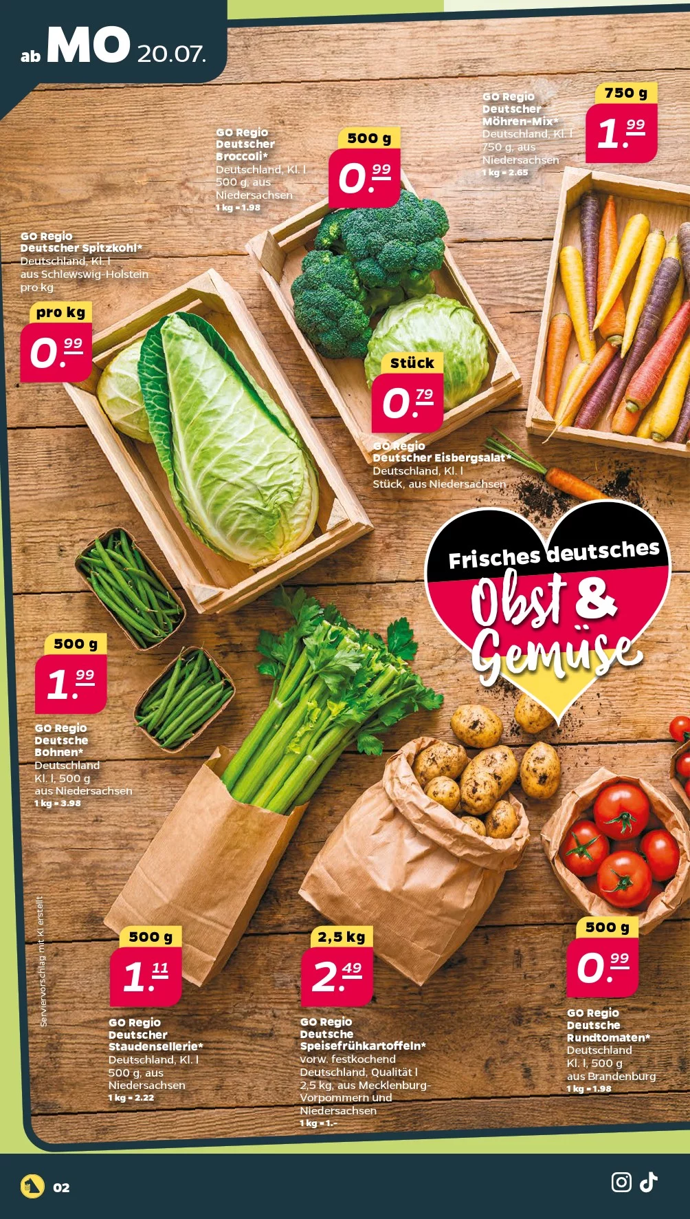 Netto Prospekt Aktuell ab 20.07.2026 | Nächste Woche Online Blättern 2 netto prospekt juli 20 25 2