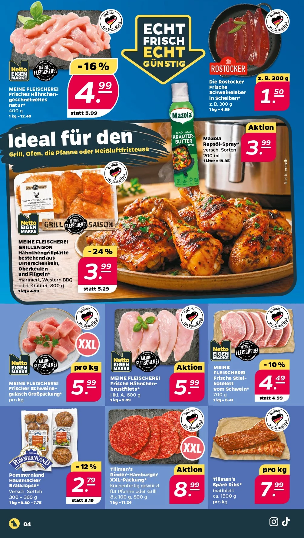 Netto Prospekt Aktuell ab 20.07.2026 | Nächste Woche Online Blättern 4 netto prospekt juli 20 25 4