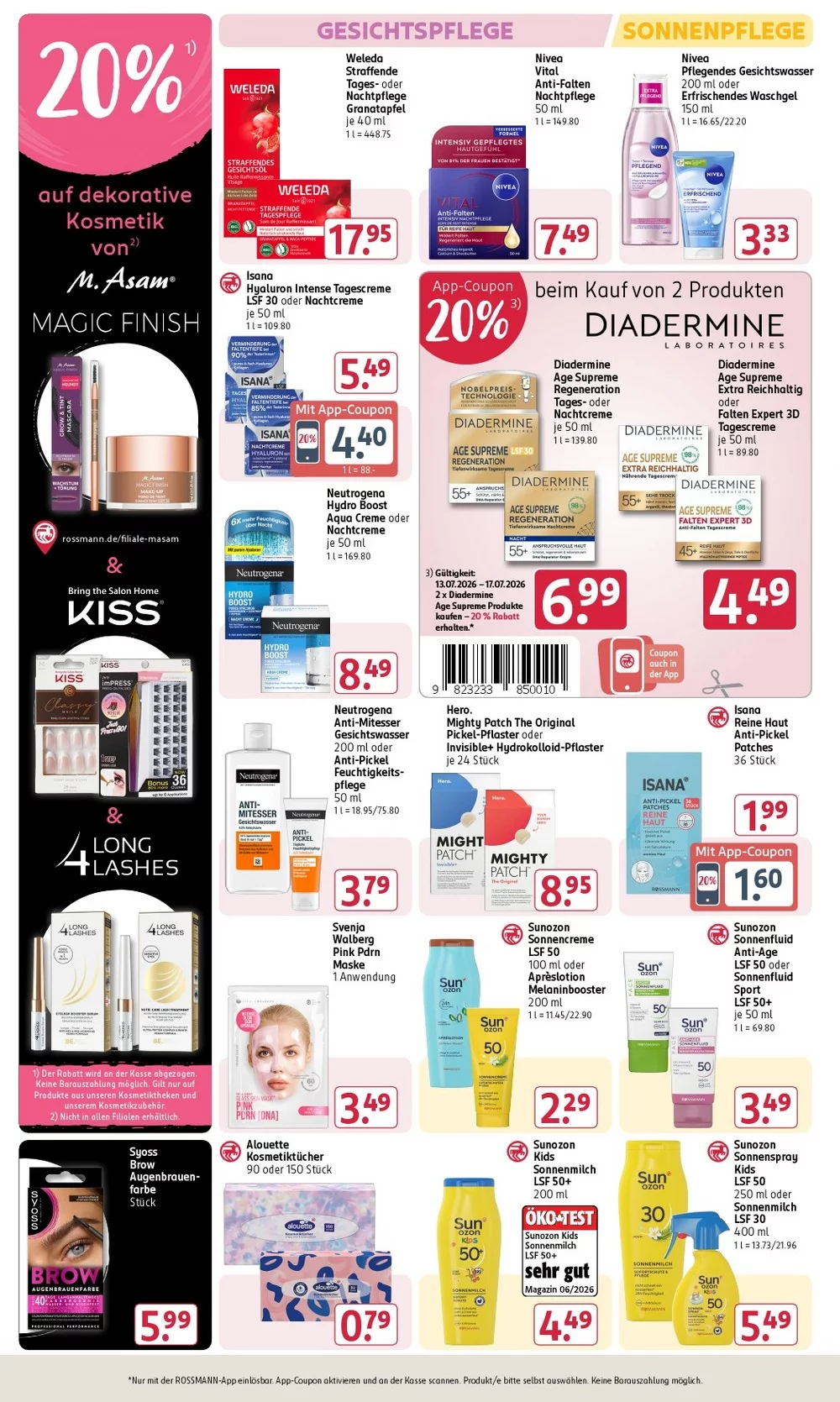 rossmann prospekt juli 13 18 9