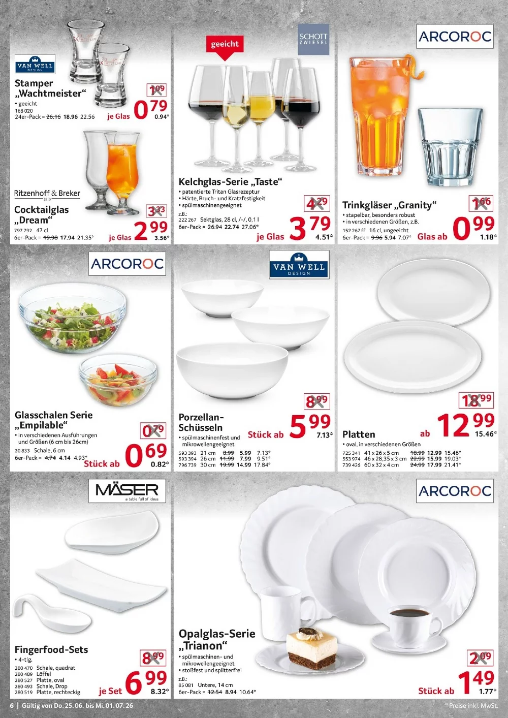 selgros Nonfood prospekt juni 25 juli 1 6