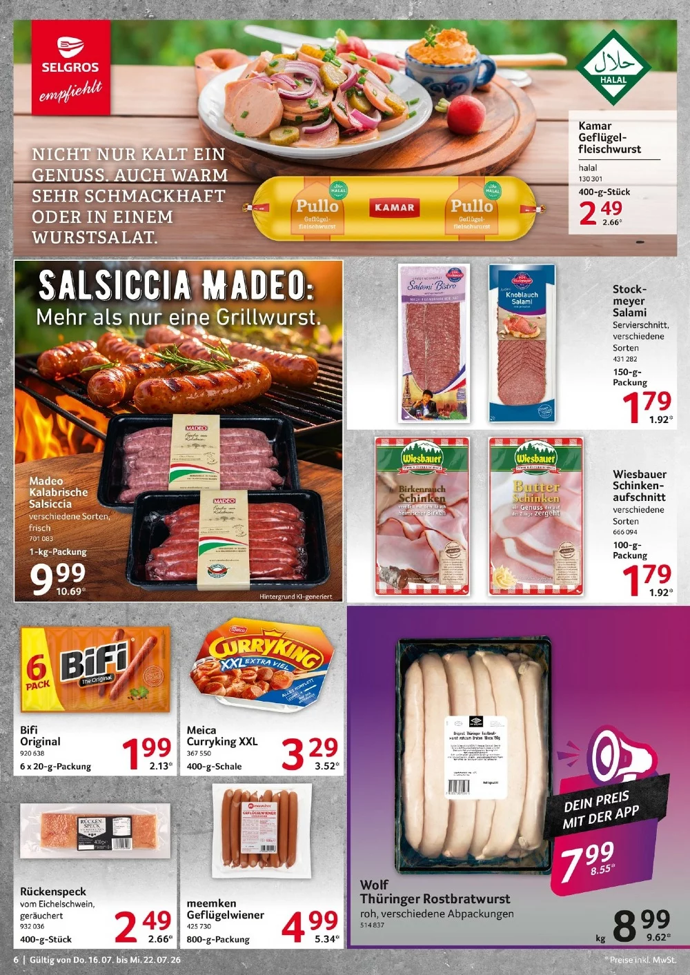 selgros food prospekt juli 16 22 6