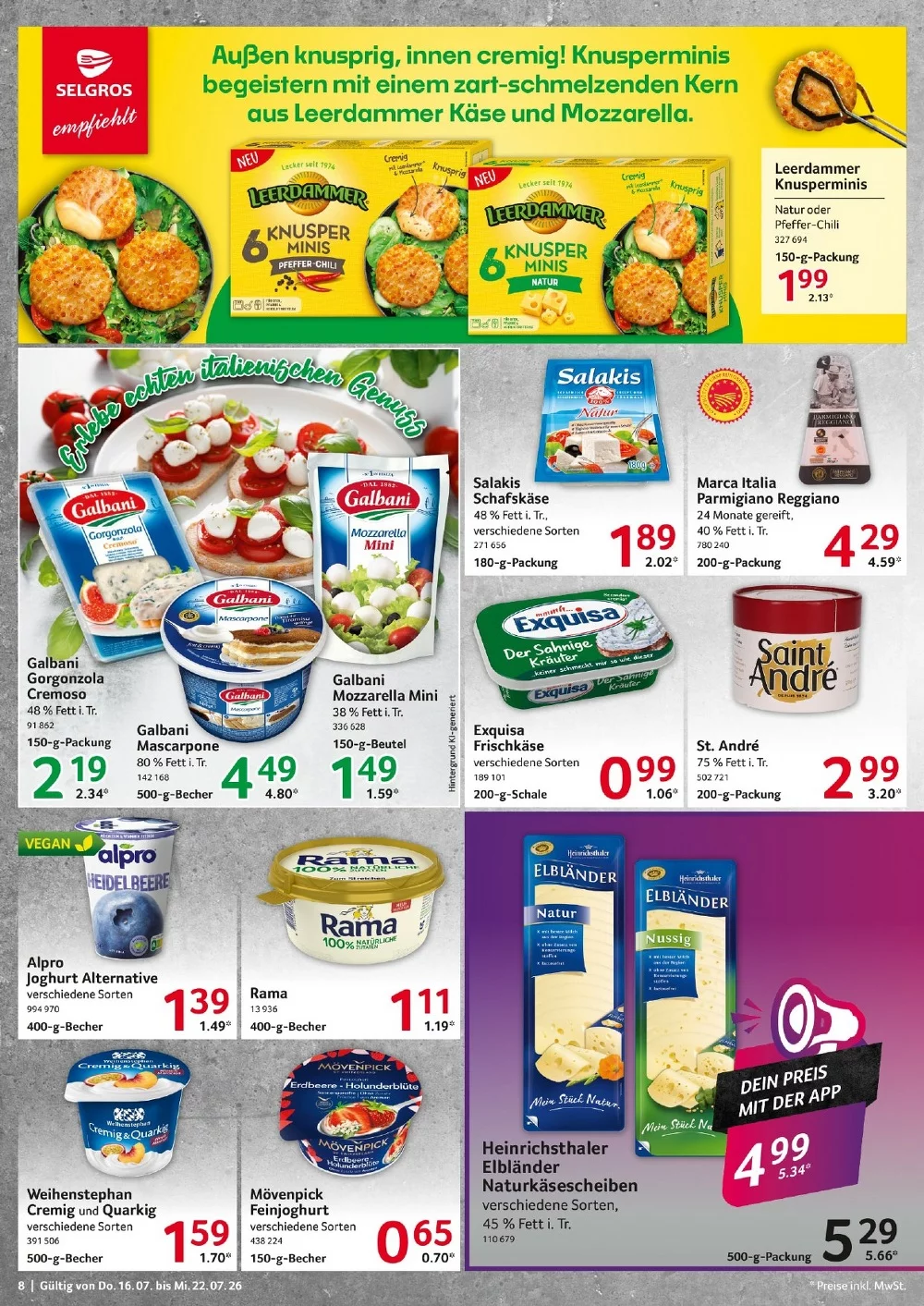 selgros food prospekt juli 16 22 8