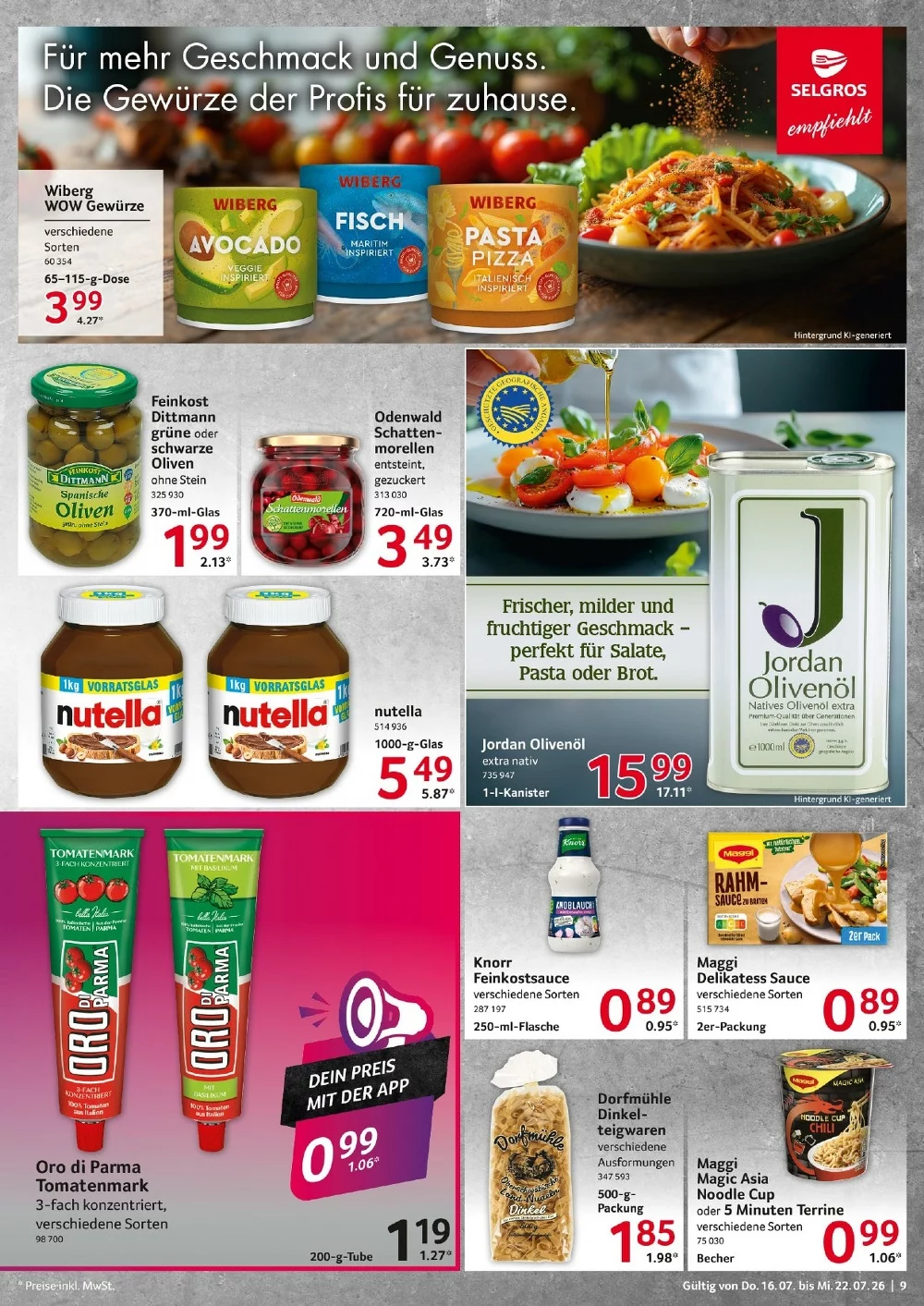 selgros food prospekt juli 16 22 9